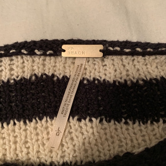 Free People Beach Striped Sweater - Picture 2 of 2